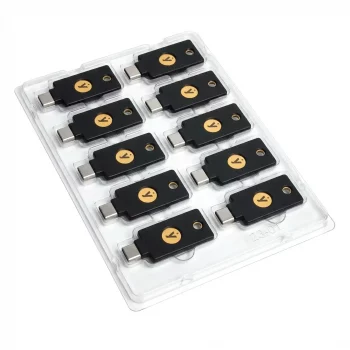 photo représentant un pack de 10 yubikey 5C NFC