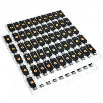 photo représentant un pack de 100 yubikey 5C NFC